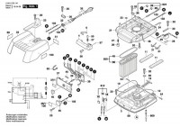 Bosch 0 601 979 141 GAS 25 L SFC All Purpose Vacuum Cleane 110 V / GB Spare Parts GAS25LSFC